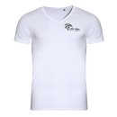 Men´s CapHope V-Shirt white